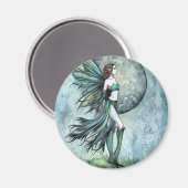 Onverdiende Gothic Fantasy Molly Harrison Fairy Ar Magneet (Voorkant / Achterkant)