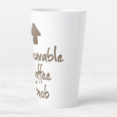 Onverdraagbaar koffie-snob latte mok (Voorkant)