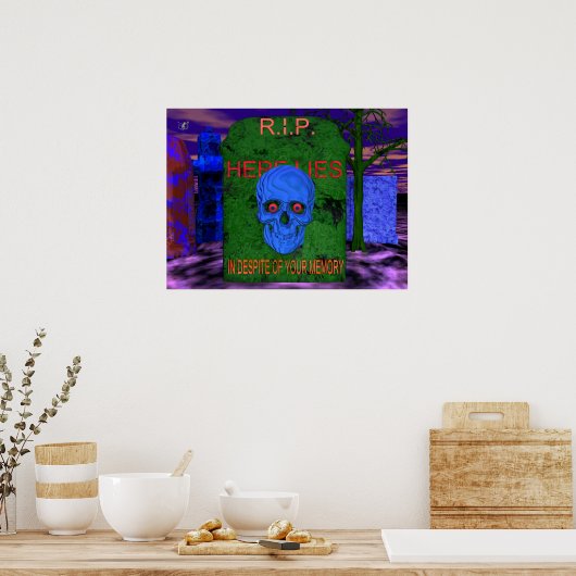 Onverdraagzaam Poster (Keuken)