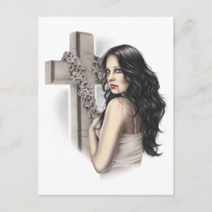 Onvergeeflijk Sinner Vampier Briefkaart