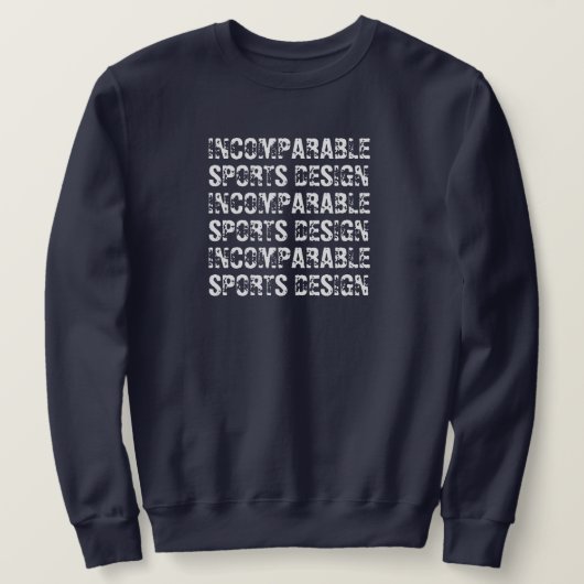 Onvergelijkbaar Sport Design Basic Sweatshirt (Design voorkant)