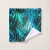 onvergelijkelijke kelpie turquoise : bad handdoek (Wasdoekje)