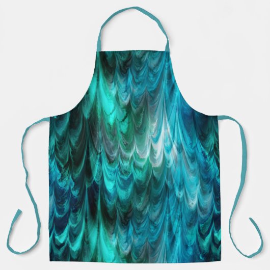 onvergelijkelijke kelpie turquoise : schort (Voorkant)