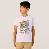 Onvergetelijk Duo: Tom en Jerry's Antics T-shirt (Voorkant volledig)