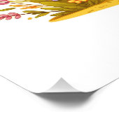 Onvergetelijke Cutie leuke woordspeling. Baby Tige Foto Afdruk (Hoek)