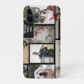 Onvergetelijke herinneringen: aangepaste 9-foto co Case-Mate iPhone case (Achterkant)
