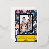 Onvergetelijke Kerst Herinneringen Kaart (Voorkant / Achterkant)