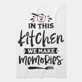 Onvergetelijke Keuken Momenten Theedoek
