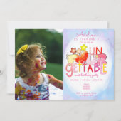 Onvergetelijke lieve verjaardag hart meisje 4e dag kaart (Voorkant)