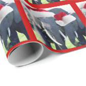 Onvergetelijke olifanten Draag kerstmis met kerstm Cadeaupapier (Rol Hoek)
