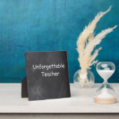 Onvergetelijke ontwerprediking voor leerkrachten i fotoplaat (Insitu)