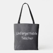 Onvergetelijke ontwerprediking voor leerkrachten i tote bag (Achterkant)