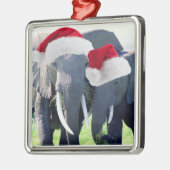 Onvergetelijke oogkerst metalen ornament (Links)