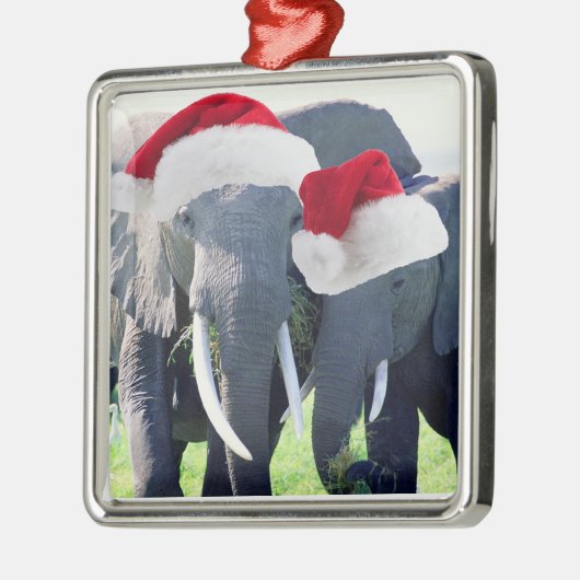 Onvergetelijke oogkerst metalen ornament (Links)