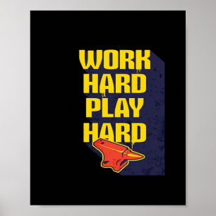Onvergetelijke quote Hard werken betaalt zich uit Poster