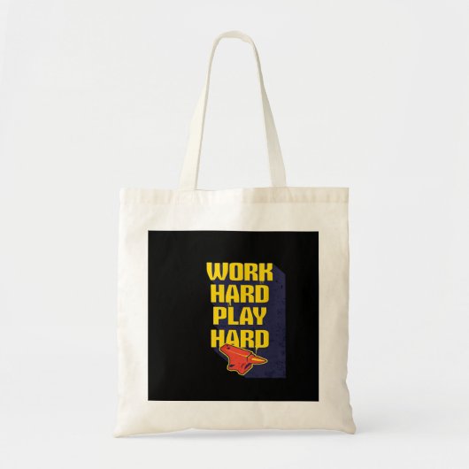 Onvergetelijke quote Hard werken betaalt zich uit Tote Bag (Voorkant)