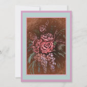 Onvergetelijke Rozen Uitnodiging (Voorkant)