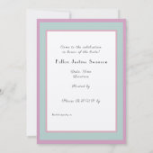 Onvergetelijke Rozen Uitnodiging (Achterkant)