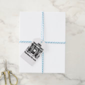 Onvergetelijke straten  cadeaulabel (Met Touw)