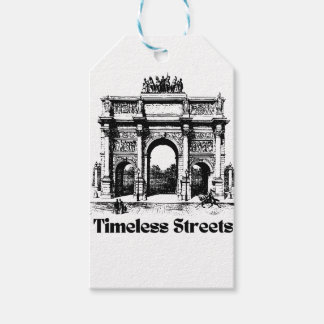 Onvergetelijke straten cadeaulabel