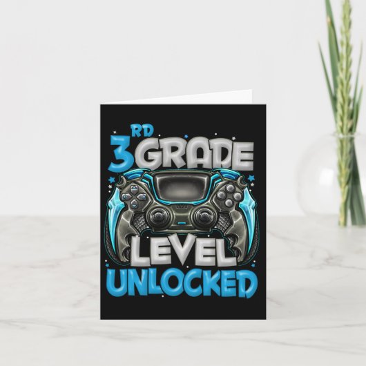Onvergrendeld game van derde klasse op 3de klasse kaart (Voorkant)