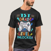 Onvergrendeld game van eerste graad op eerste graa t-shirt (Voorkant)