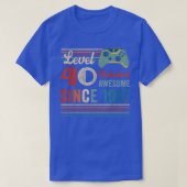 Onvergrendeld niveau 40-jarige 40-jarige videogame t-shirt (Design voorkant)