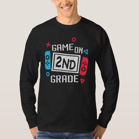 Onvergrendeld spel met tweede graad, tweede graad, t-shirt (Voorkant)