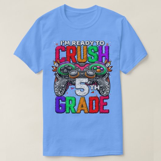 Onvergrendeld spel van 5e graad, terug naar 5e gra t-shirt (Design voorkant)
