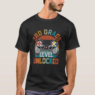 Onvergrendelde videogame met 3e graad op school t-shirt