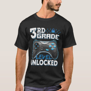 Onvergrendelde videogame met 3e graad op school t-shirt