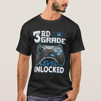 Onvergrendelde videogame met 3e graad op school t-shirt