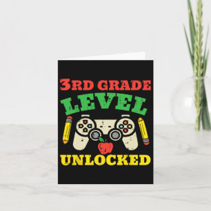Onvergrendelde videogame op 3e-klasseniveau, eerst kaart