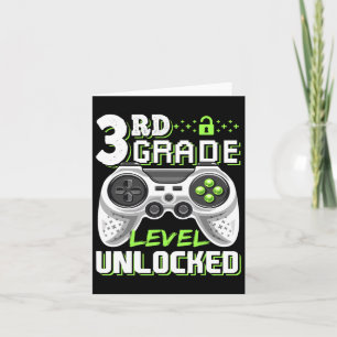 Onvergrendelde videogame op 3e-klasseniveau Terug Kaart
