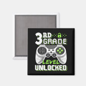 Onvergrendelde videogame op 3e-klasseniveau Terug Magneet (Voorkant / Achterkant)