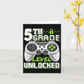 Onvergrendelde videogame van het 5e klasseniveau T Kaart (Gele Bloem)