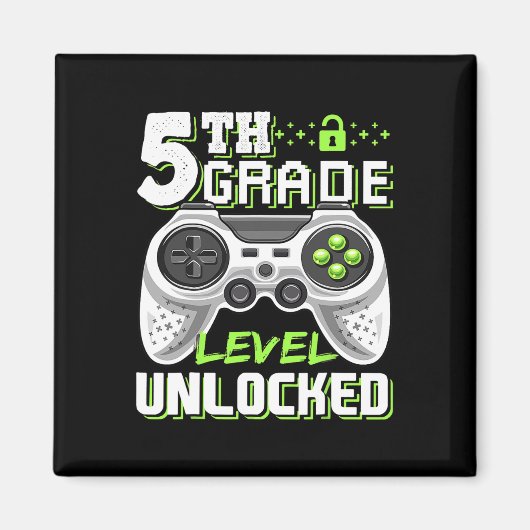Onvergrendelde videogame van het 5e klasseniveau T Magneet (Voorkant)