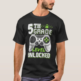Onvergrendelde videogame van het 5e klasseniveau T T-shirt
