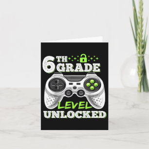 Onvergrendelde videogame van het 6e niveau naar sc kaart