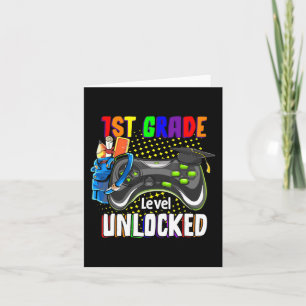 Onvergrendelde videogame van het eerste niveau naa kaart