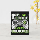 Onvergrendelde videogame van het eerste niveau naa kaart (Gele Bloem)