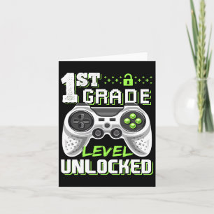 Onvergrendelde videogame van het eerste niveau naa kaart