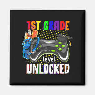 Onvergrendelde videogame van het eerste niveau naa magneet