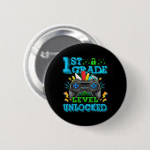 Onvergrendelde videogame van het eerste niveau naa ronde button 5,7 cm (Voorkant /achterkant)
