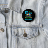 Onvergrendelde videogame van het eerste niveau naa ronde button 5,7 cm (In situ)