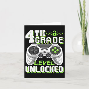 Onvergrendelde videogame van het vierde niveau naa kaart