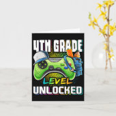 Onvergrendelde videogame van het vierde niveau naa kaart (Gele Bloem)