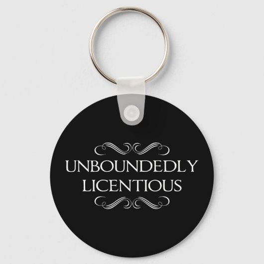 Onverholen Licentieus Sleutelhanger (Voorkant)