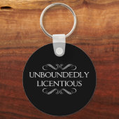 Onverholen Licentieus Sleutelhanger (Voorkant)