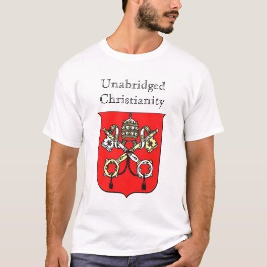 Onverkort christendom t-shirt (Voorkant)